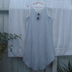 Bundle matching sunglass &Time Thru long cool-cotton knit dress brand new w tag